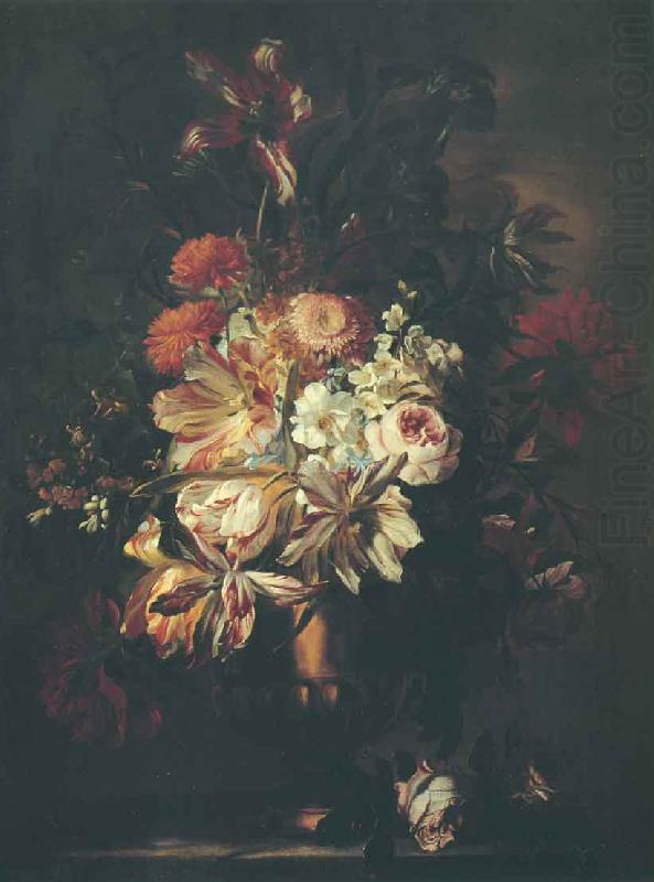 Abraham Brueghel Bouquet de fleurs dans un vase en bronze china oil painting image